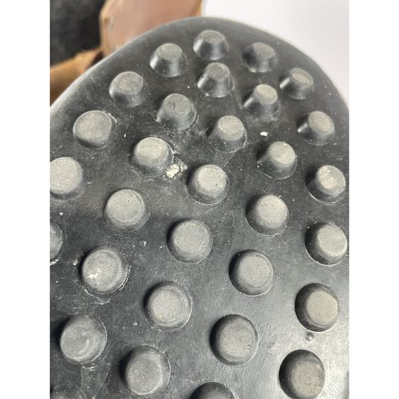 Lacrosse Boots Mens 8 Mountaineer High Wool liner Tan Leather Brown Rubber USA - Picture 8 of 8